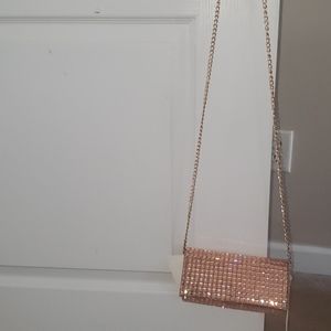 Mirrored Starlet Hollywood Chained Clutch